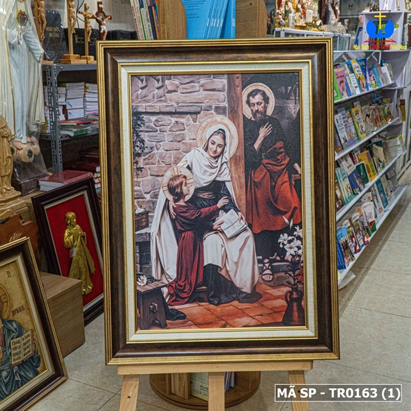 Tranh Gia Đình Thánh Gia 54x74cm ✔