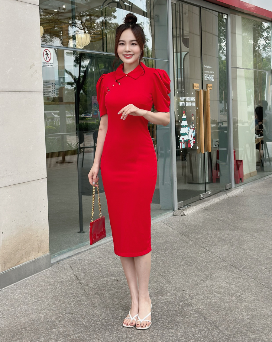 Đầm ôm body cổ tiều_thumbnail_2