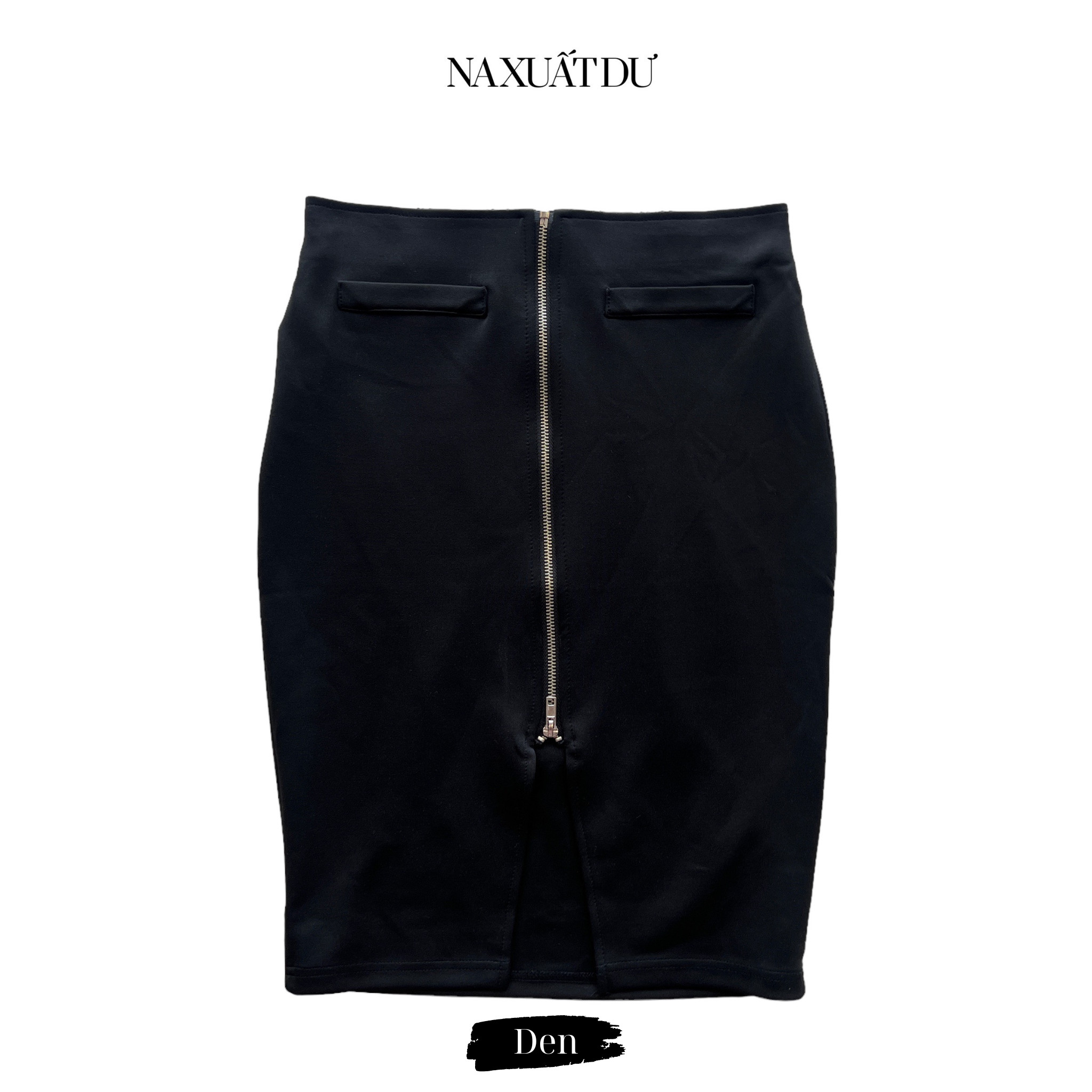 Chân váy bút chì dây kéo trước nữ - V197 (SALE) - TK_thumbnail_4