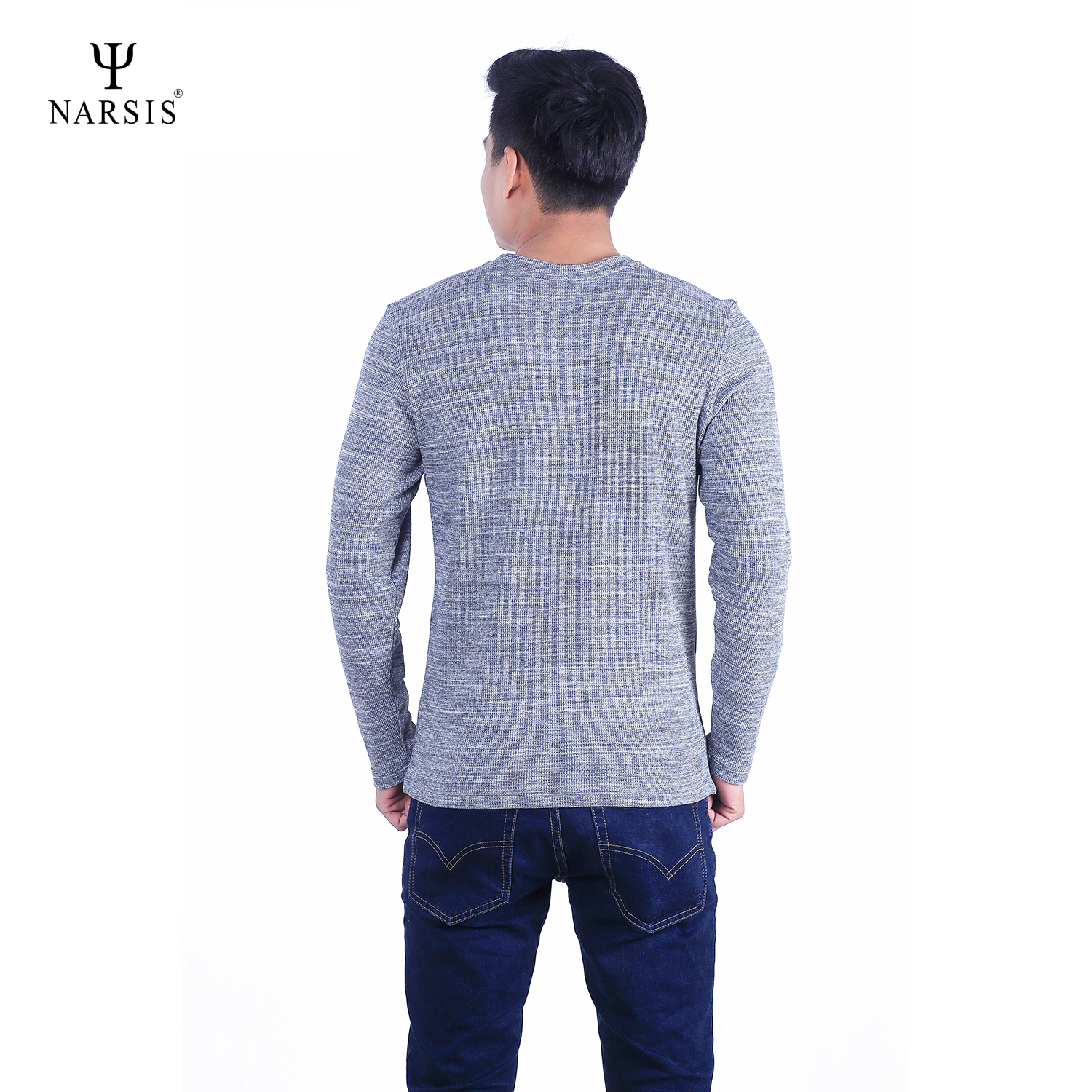 ÁO NAM THU ĐÔNG D7089 NARSIS CHẤT LIỆU THOÁNG MÁT, DỄ CHỊU, THOẢI MÁI CẢ NGÀY, DỄ VẬN ĐỘNG_thumbnail_1