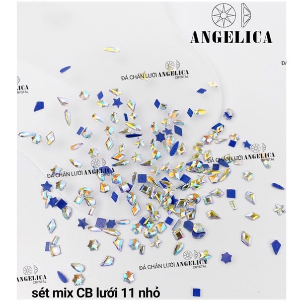 Set đá - chân lưới - mix mẫu - mã 011