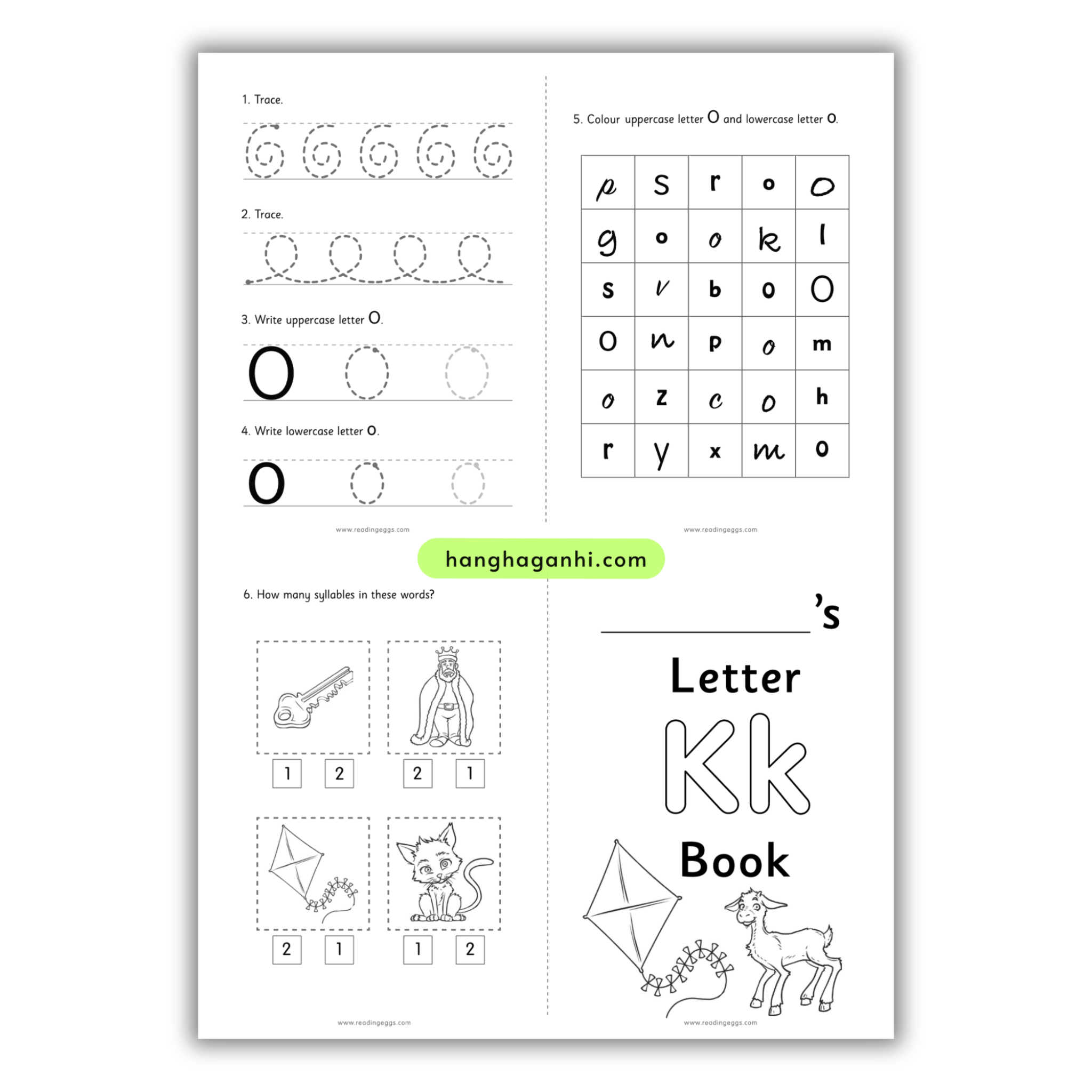 Reading Eggs Alphabet Grade K, Sách học bảng chữ cái cho bé mầm non Tiếng Anh_thumbnail_3