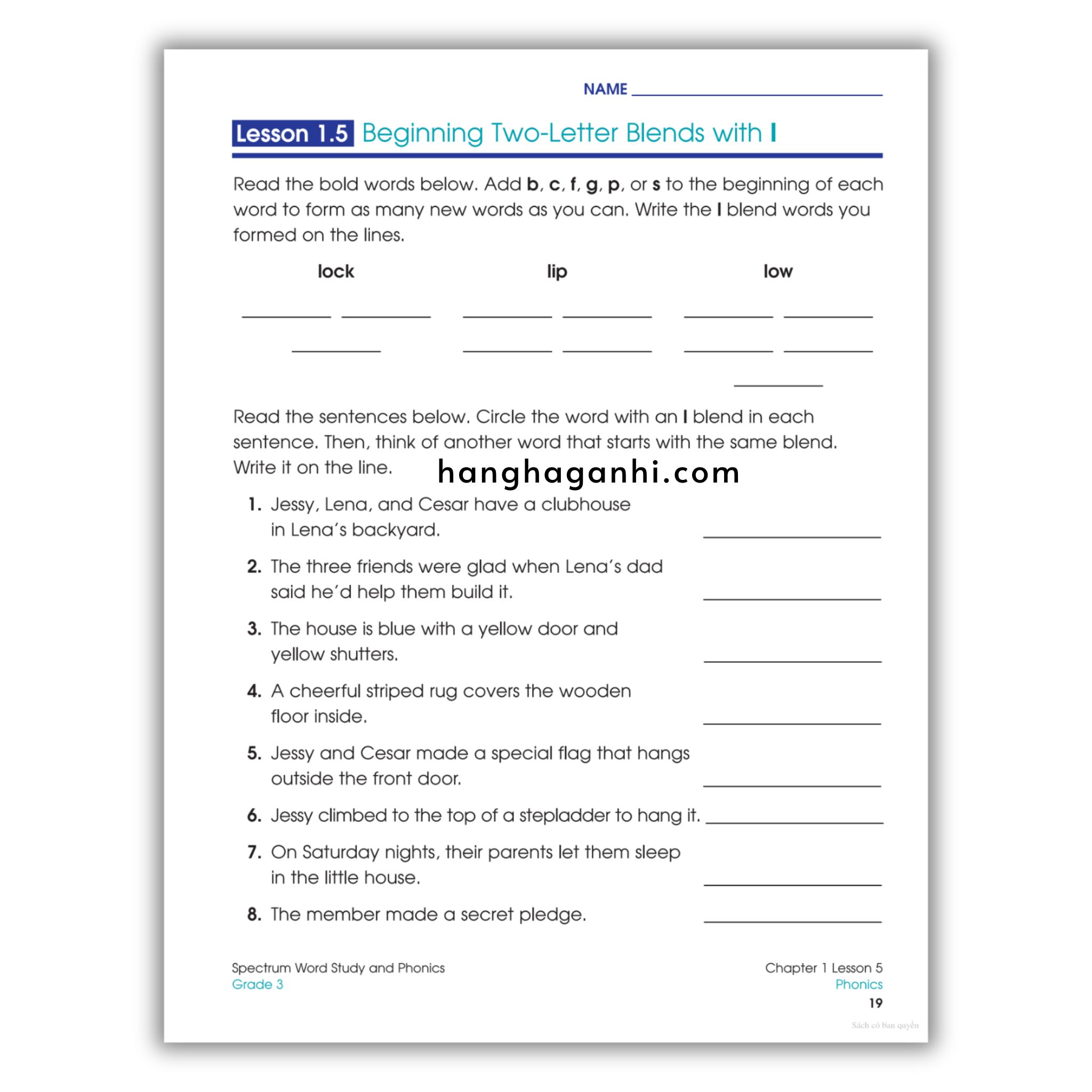 Sách Spectrum Word Study and Phonics Workbook Grade 3_thumbnail_4