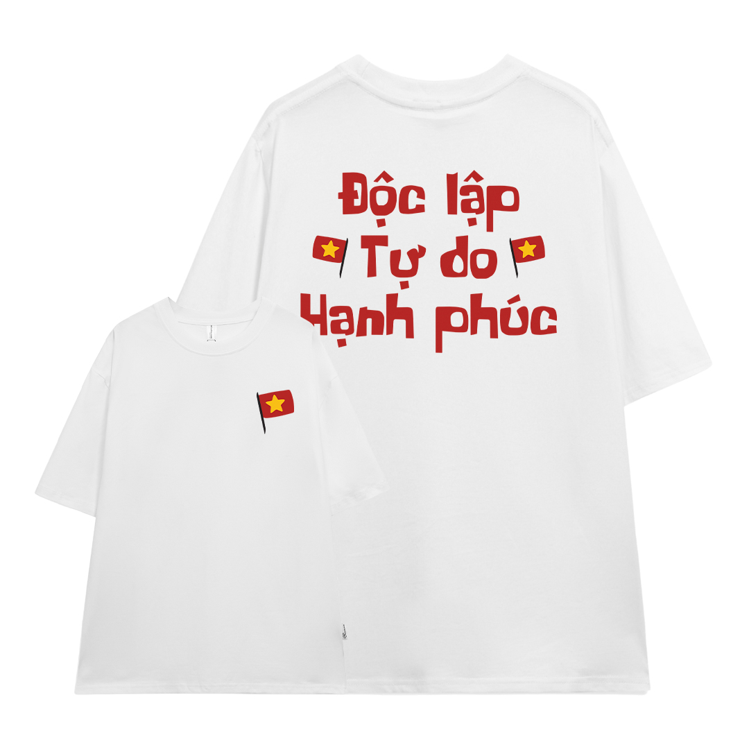 Áo thun Việt Nam tôi yêu form rộng 2120 Miucho cổ tròn vải cotton 4c 220gsm thoáng mát in mix_thumbnail_13