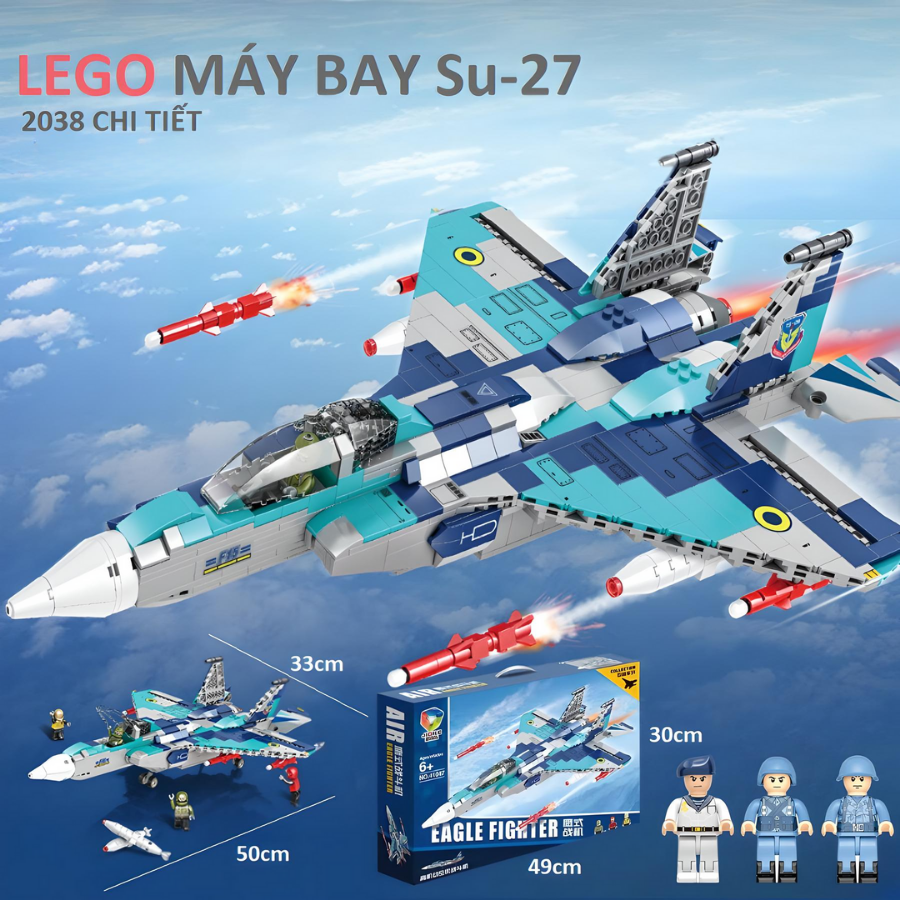 LEGO Đồ chơi lắp ghép 𝐌𝐚́𝐲 𝐛𝐚𝐲 𝐜𝐡𝐢𝐞̂́𝐧 đ𝐚̂́𝐮 2.000 chi tiết_thumbnail_5