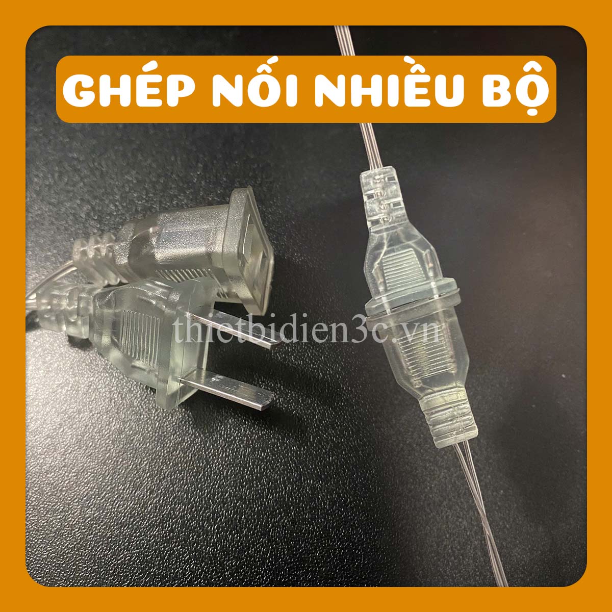 LED Đuôi Công Trang Trí Sự kiện trong nhà ngoài trời 8 chế độ nháy có kháng nước bền bỉ_thumbnail_3