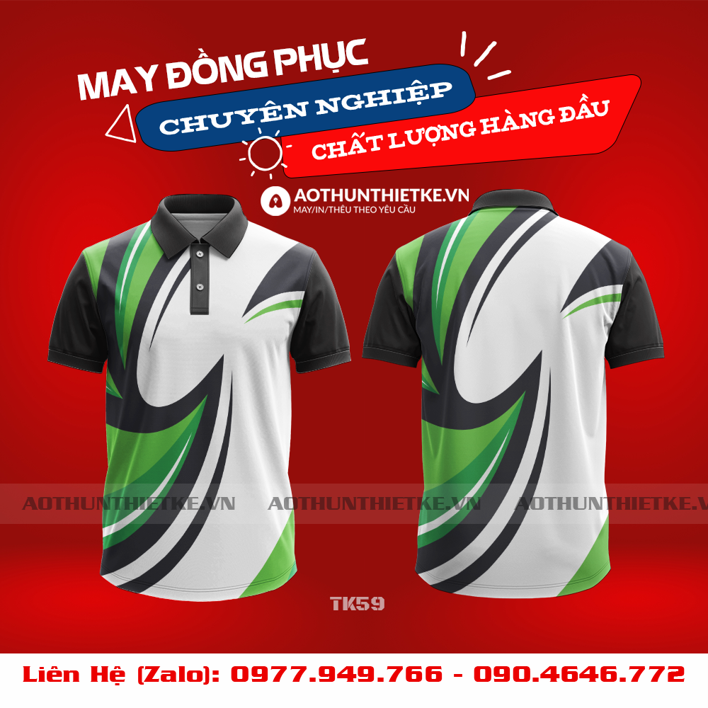 Áo Đồng Phục 3D TK59
