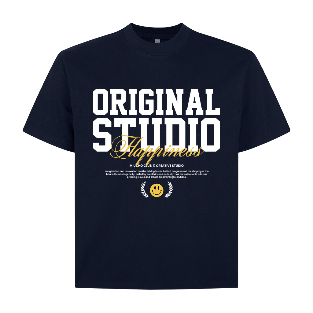 Áo phông nam local brand form boxy 2082 Miucho Club vải cotton 2c 250gsm cổ tròn in typography_thumbnail_10