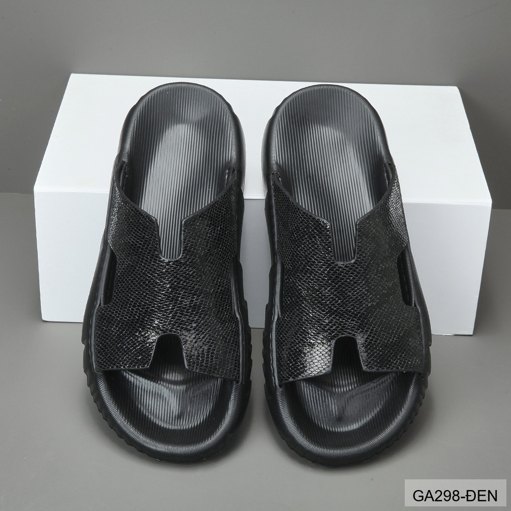GA298 - Dép lê nam da thật thoáng khí, đế cao su êm ái, phong cách thường ngày dễ phối đồ_thumbnail_12