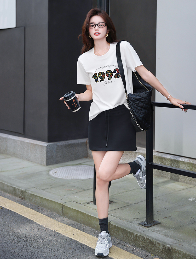 Áo thun nữ in năm sinh 1992 form vừa regular vải cotton 4c thoáng mát ARD1779 Miucho Chic in mix_thumbnail_4