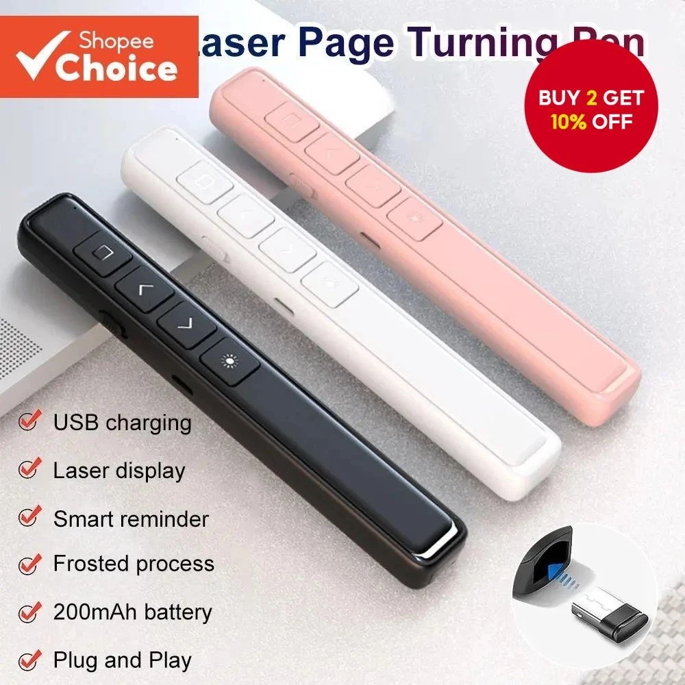 2.4GHz Wireless Presentation Clicker Powerpoint