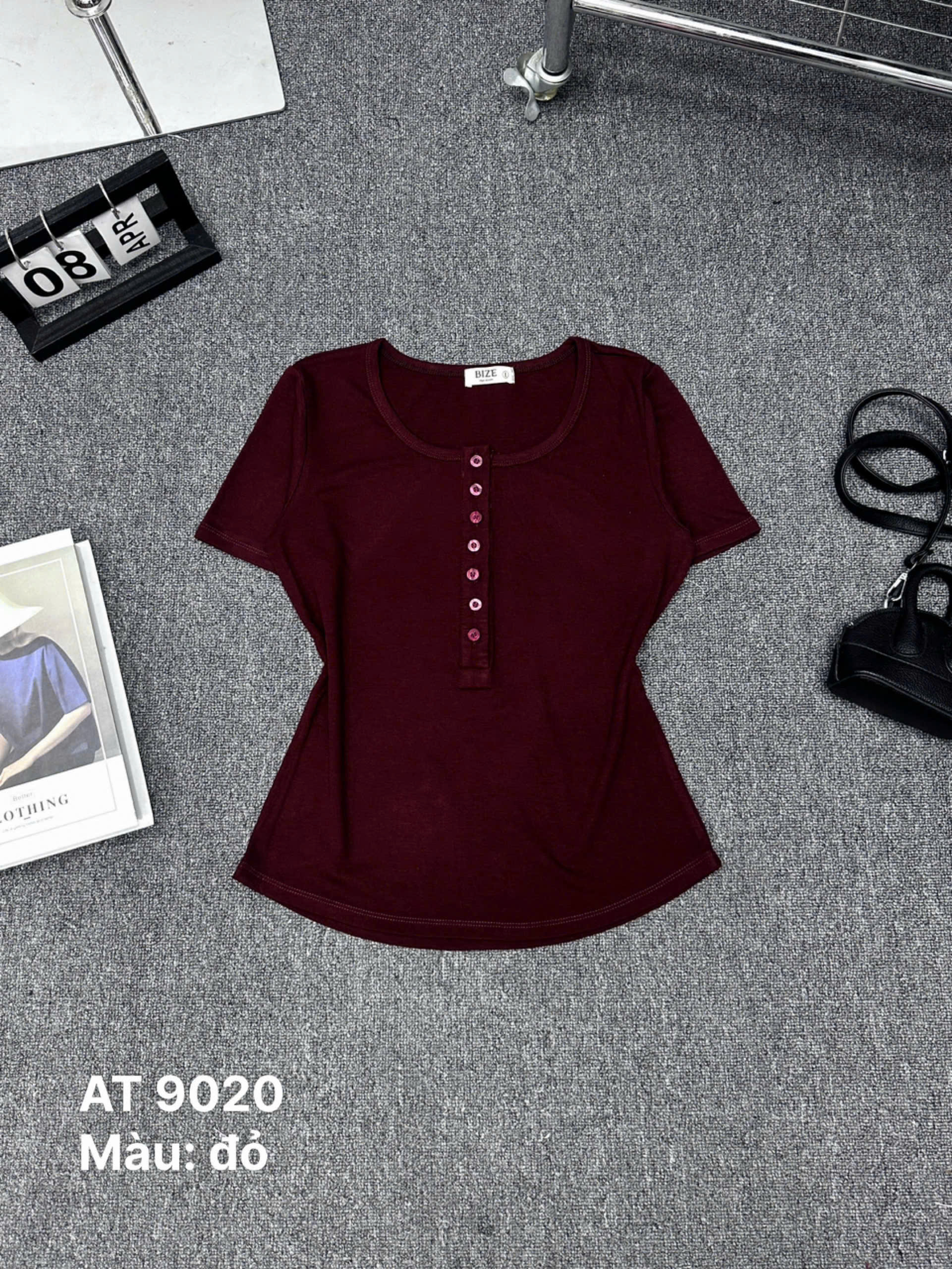 Áo thun tay ngắn phối nút kiểu bigsize AT9020 dành cho nàng béo mập từ 55-90kg_thumbnail_18