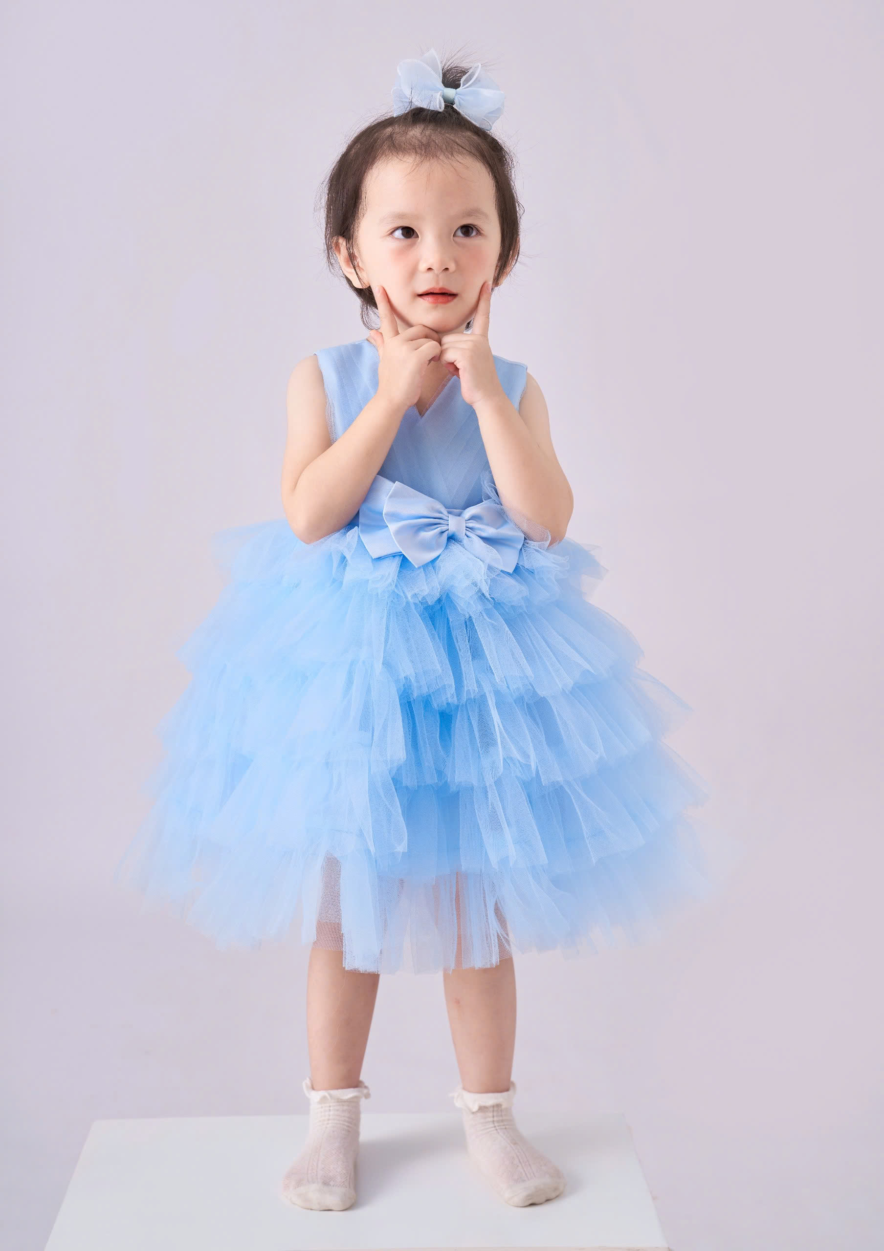 Váy công chúa xếp tầng, sát nách mát mẻ cho bé từ 7kg tới 45kg_thumbnail_6