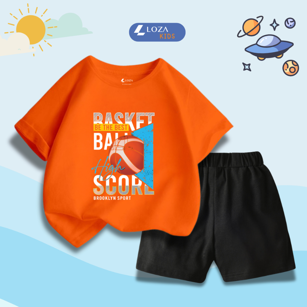 Set đồ bé trai hình BASKETBALL  - Loza Kids SB604_thumbnail_3