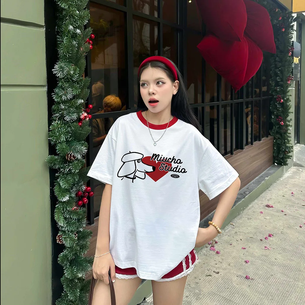 Áo thun Tết Bính Ngọ boxy Miucho 3027_thumbnail_4