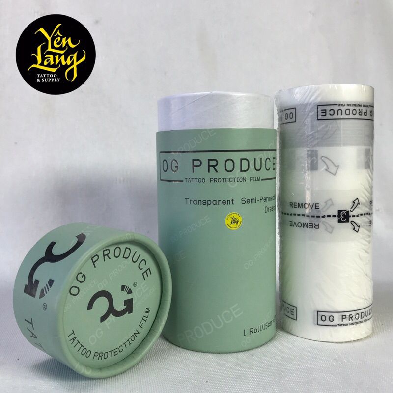Miếng dán 72h OG (Cuộn 15x1000cm) - OG PRODUCE TATTOO PROTECTION FILM.