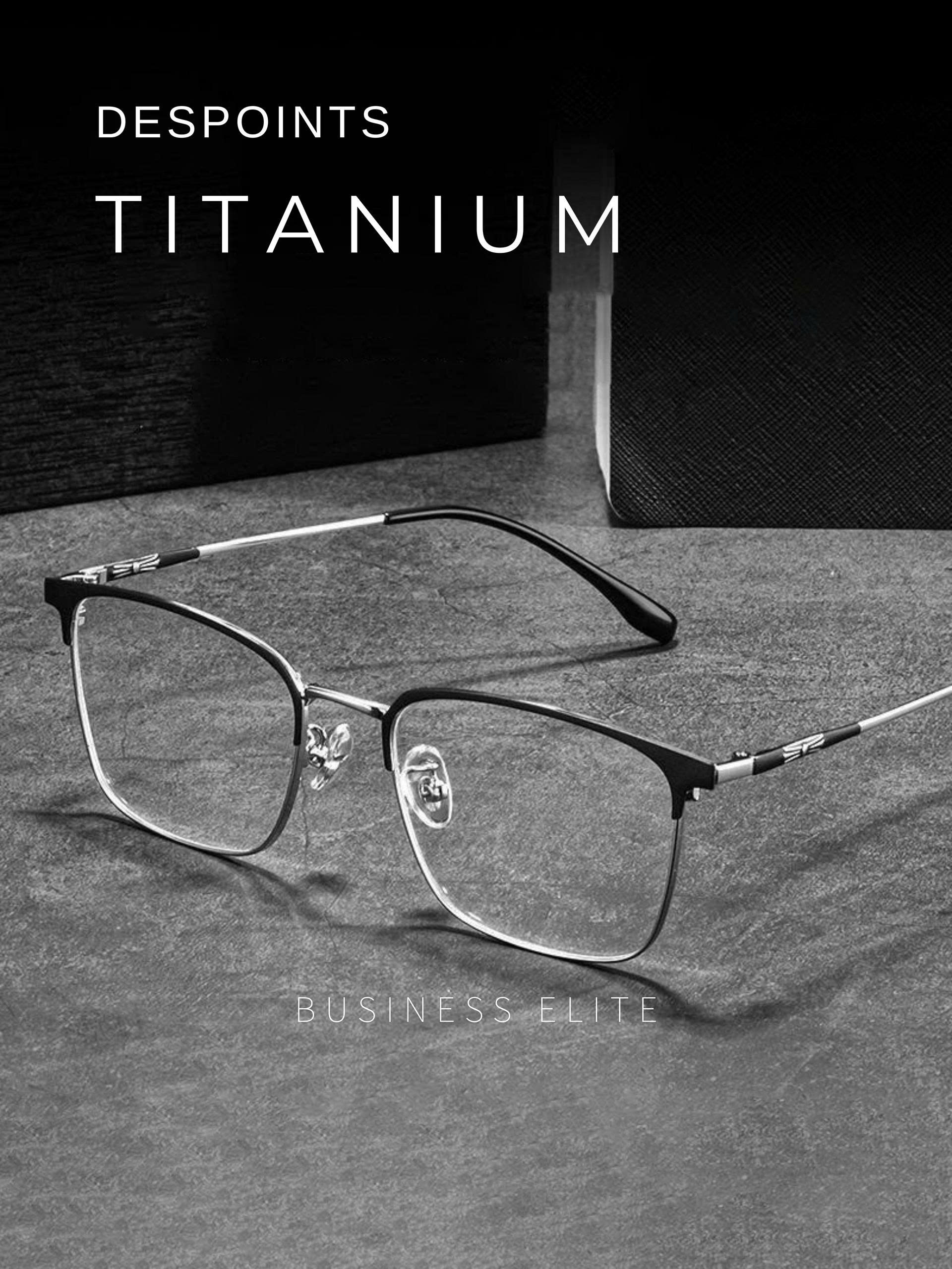 𝐍𝐄𝐖 Gọng Kính Nam Despoints Titanium cao cấp Business Elite, gọng Titan thay được mọi loại tròng_thumbnail_8