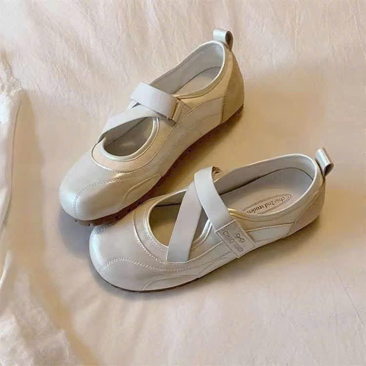 HG36 - Giày búp bê mũi tròn