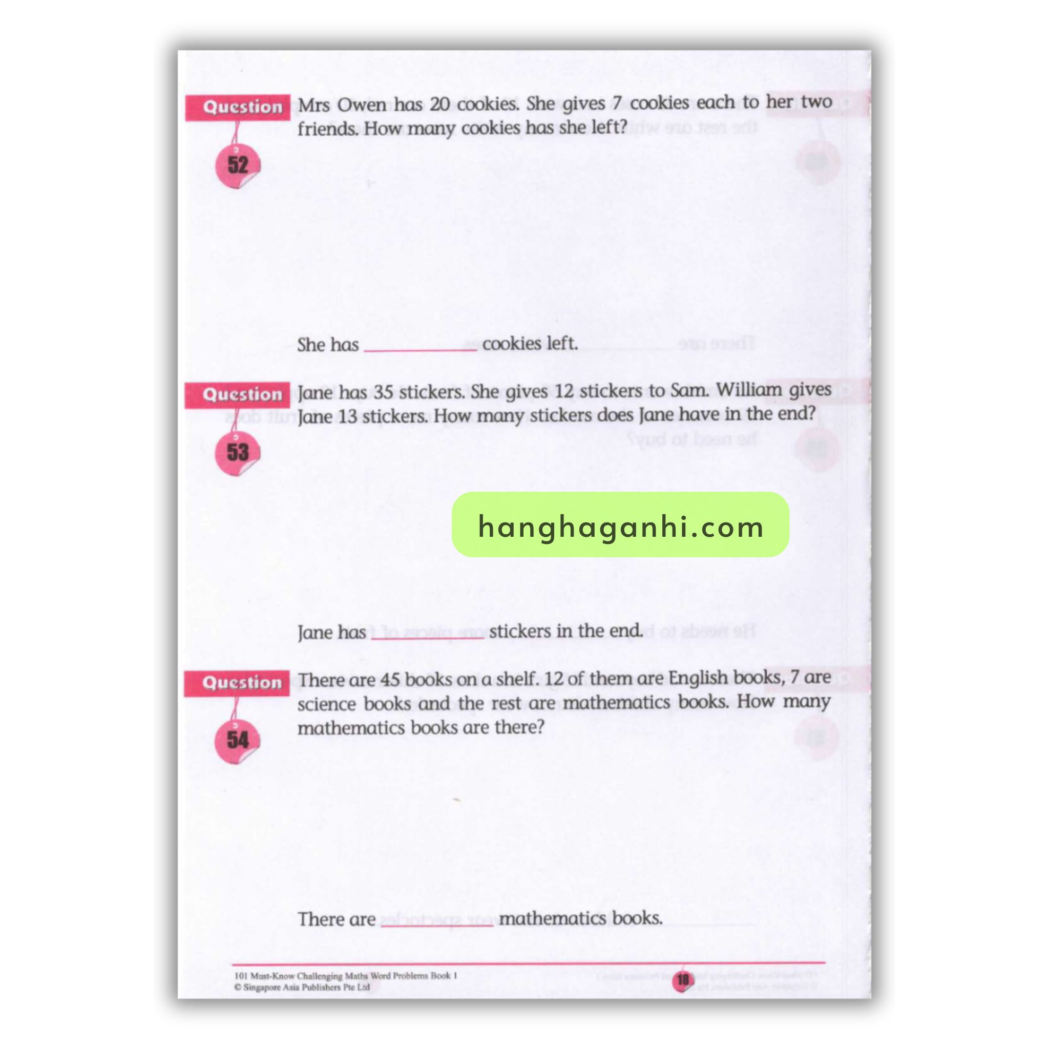 Sách 101 Must- Know Challenging Maths Word Problems Book 1_thumbnail_7