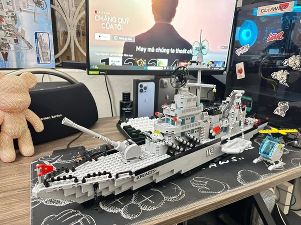 LEGO Đồ chơi lắp ghép 𝐓𝐚̀𝐮 𝐂𝐡𝐢𝐞̂́𝐧 𝐇𝐚̣𝐦 6 trong 1_thumbnail_11