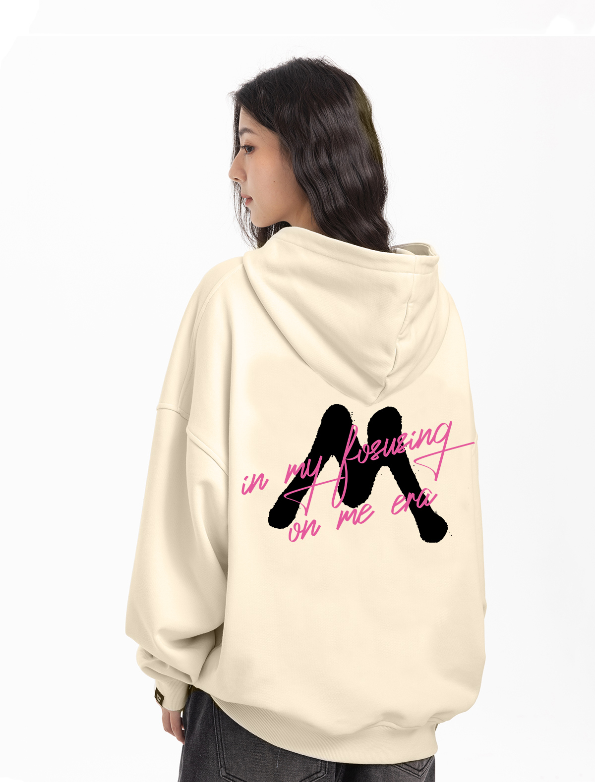 Áo hoodie unisex form rộng HDD1323 Miucho nỉ chân cua dày dặn in mix_thumbnail_4