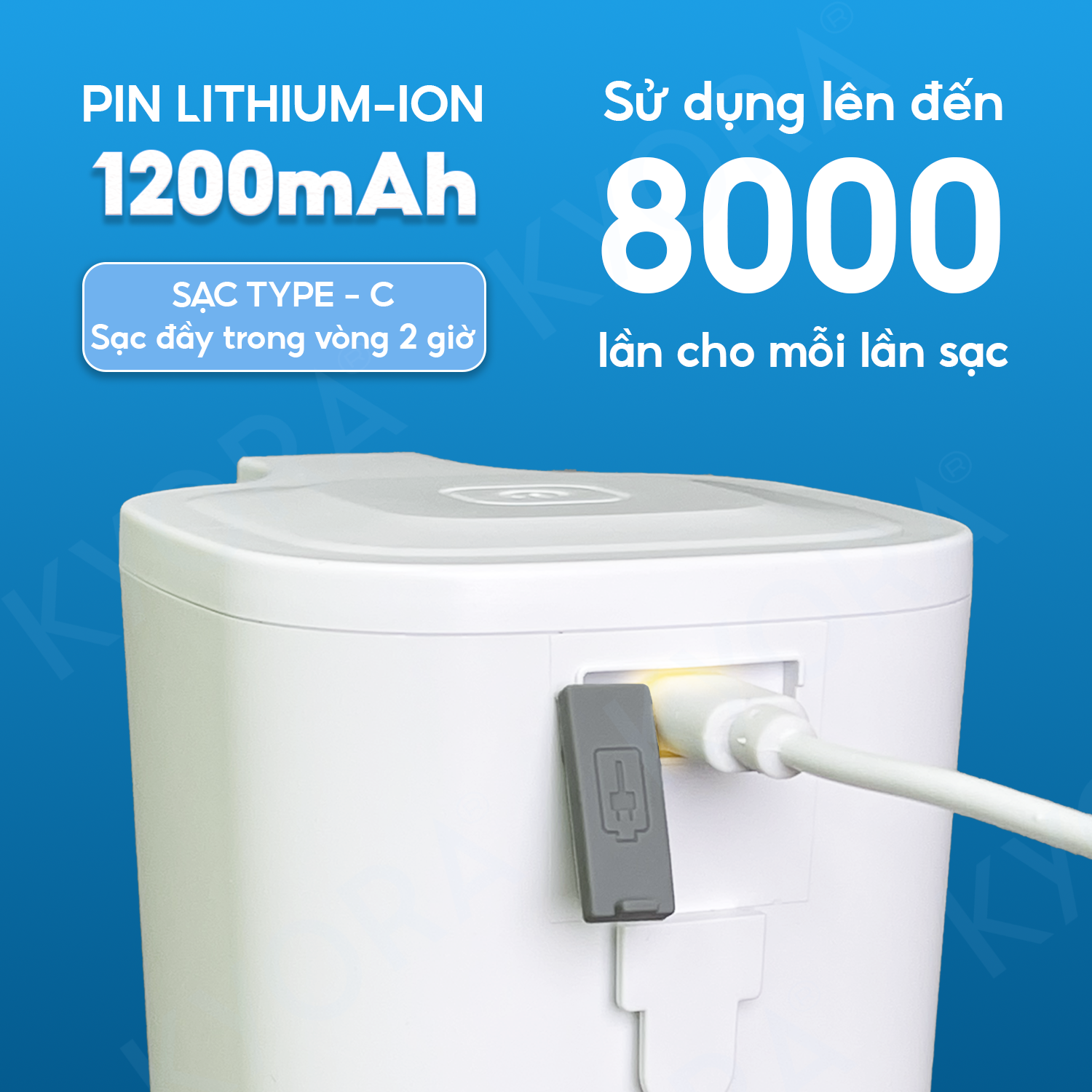 Máy nhả dung dịch Kyora - cảm biến không chạm, 4 mức phun tiết kiệm và tiện lợi._thumbnail_3