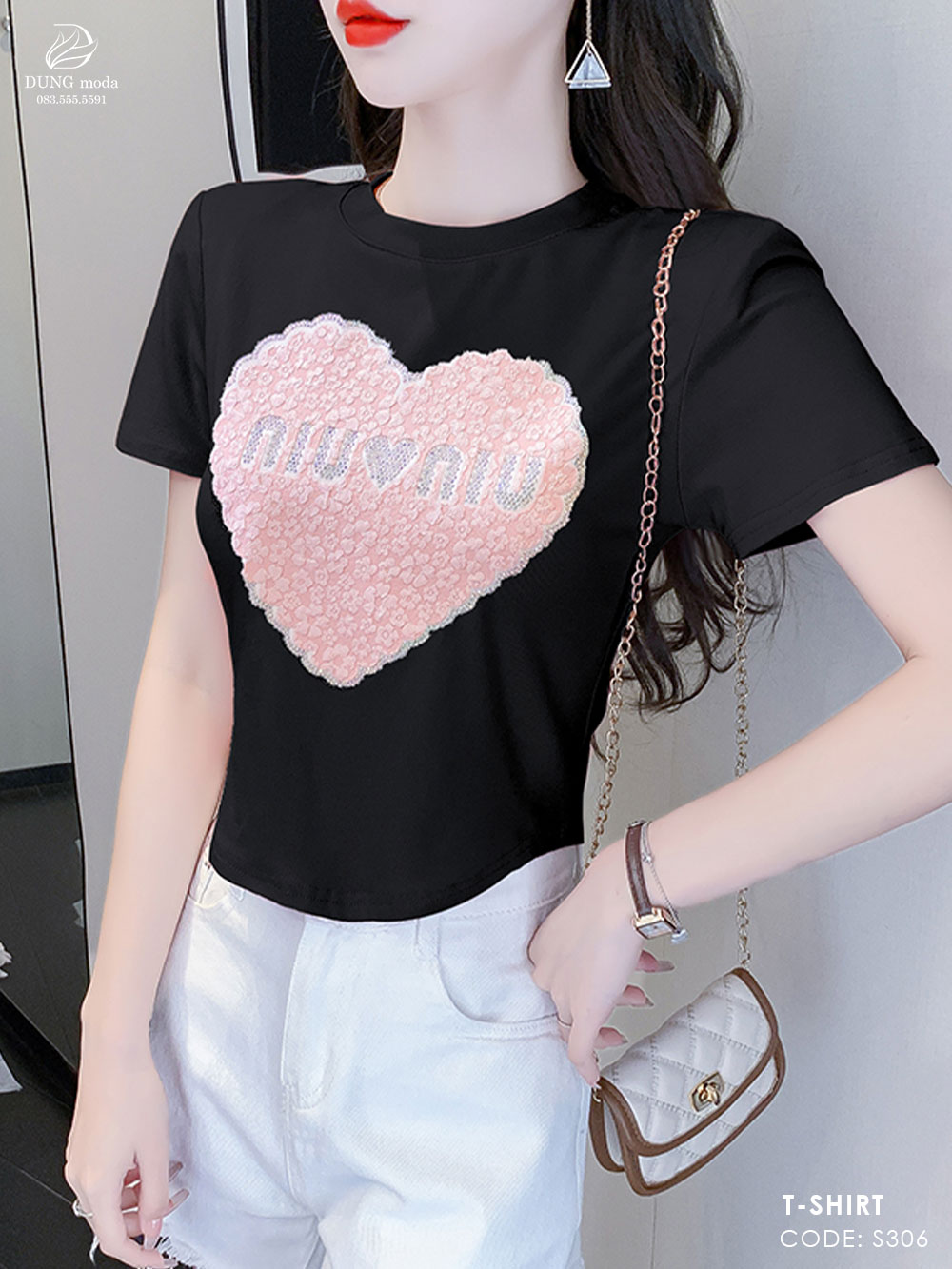 Áo Thun Quảng Châu S306 - Đen 6761_thumbnail_0