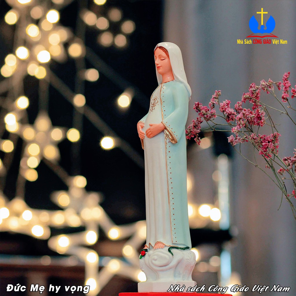Tượng Đức Mẹ Hy Vọng DMHV  - Quà tặng Công Giáo - Nhà Sách Công Giáo Việt Nam T0662_thumbnail_5