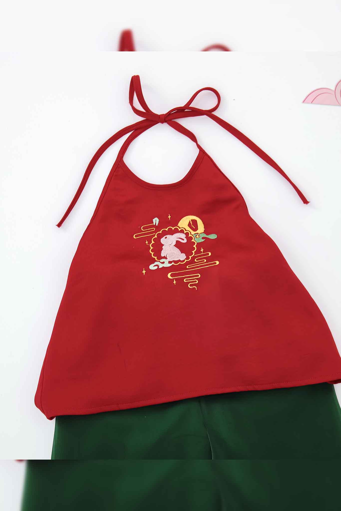 Set áo yếm thêu kèm quần organza_thumbnail_5