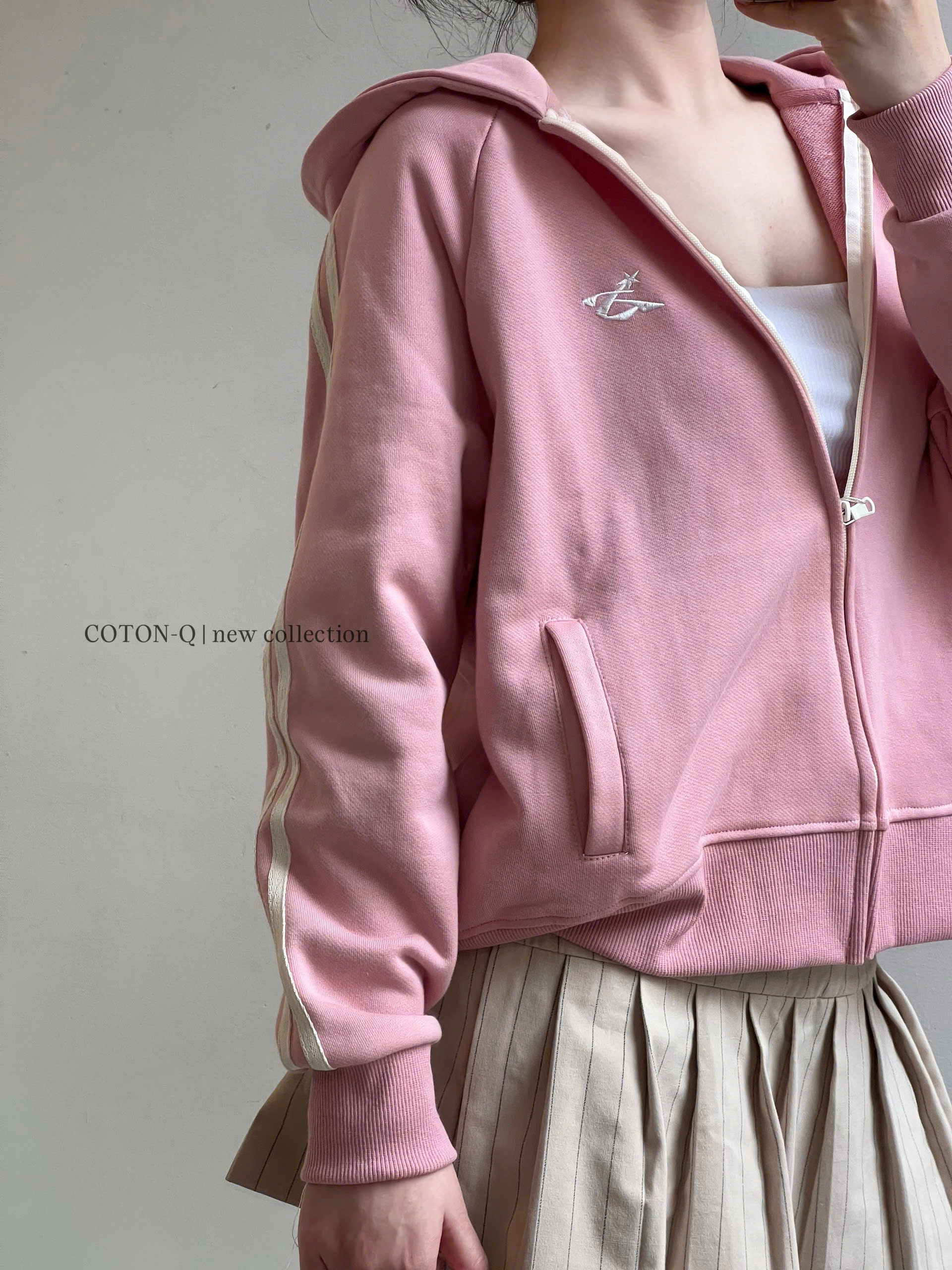 Áo khoác phối sọc tay ( BE TIÊU )_thumbnail_14