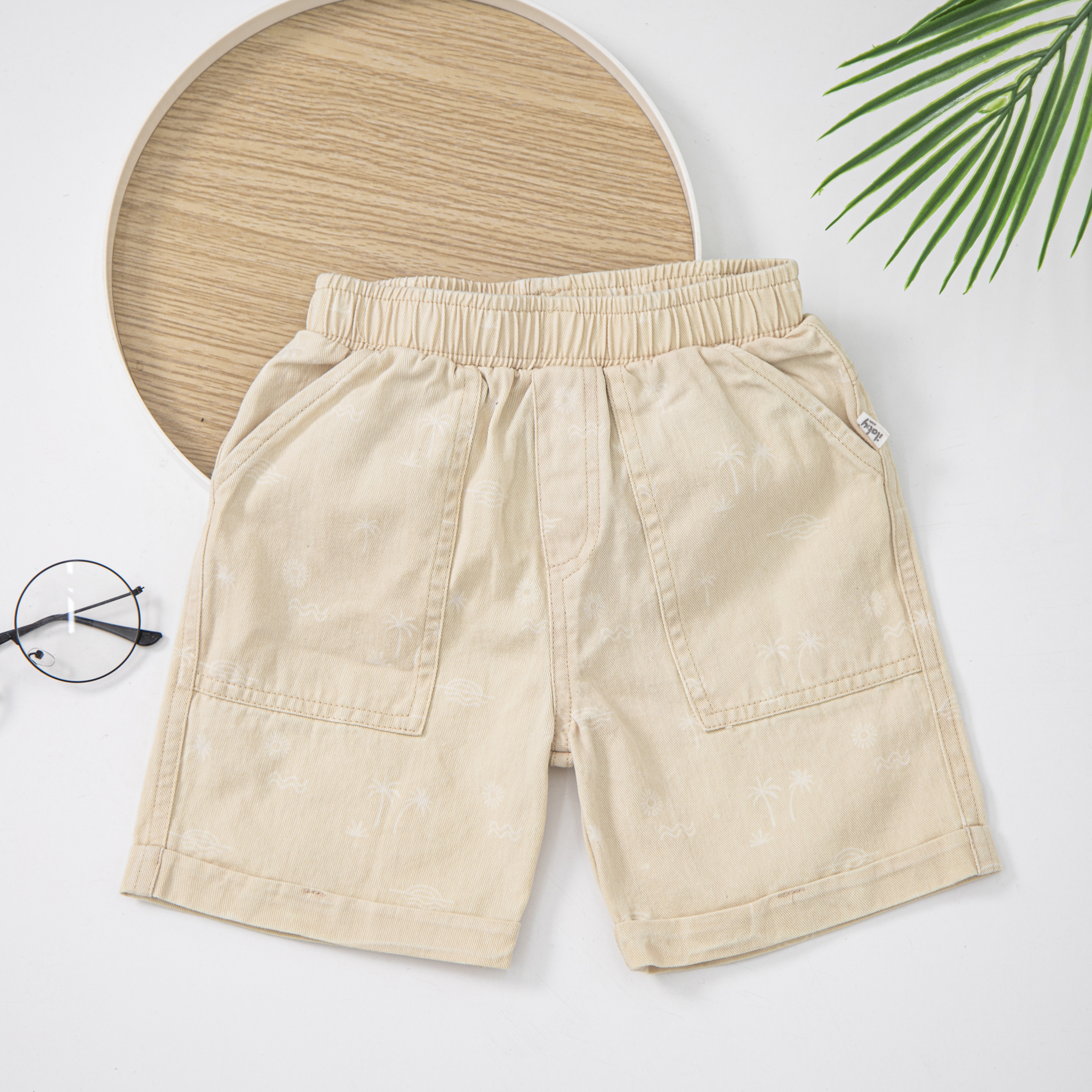 Quần kaki họa tiết phối túi ốp_thumbnail_2