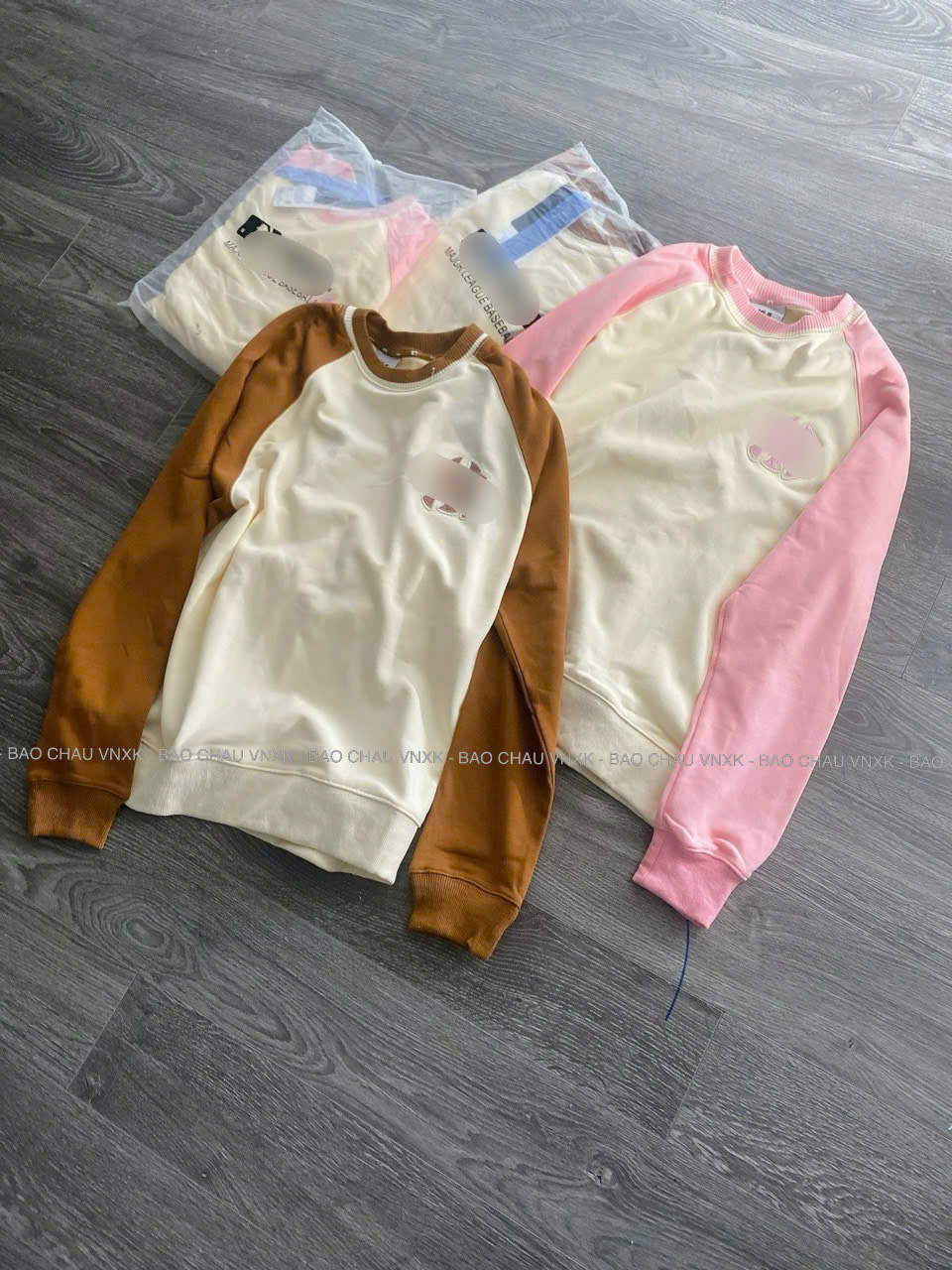 A1958 ÁO 2 MÀU (trộn màu)