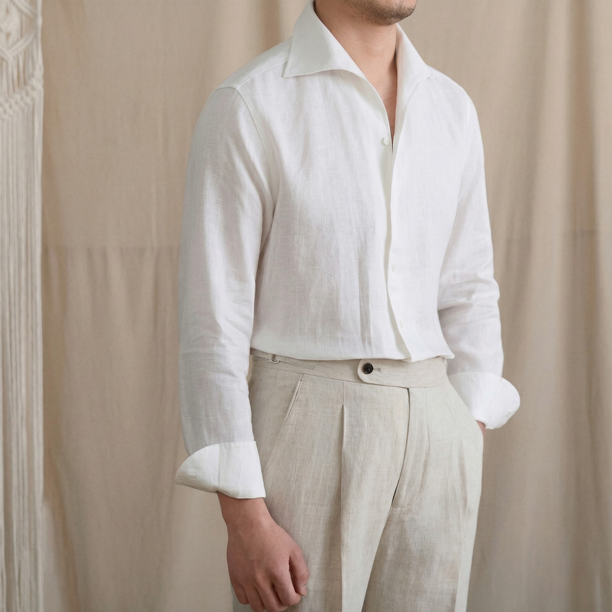 Sơ Mi Linen Cổ Button Down Ẩn Season 2_thumbnail_4