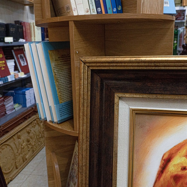 Tranh Canvas Mẹ bế Chúa vẽ đẩy 55x68cm_thumbnail_2