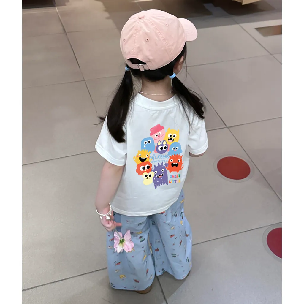 Áo thun cho bé form rộng 2534 Miucho Kid chất vải thoáng mát co giãn thấm hút mồ hôi in mix_thumbnail_2