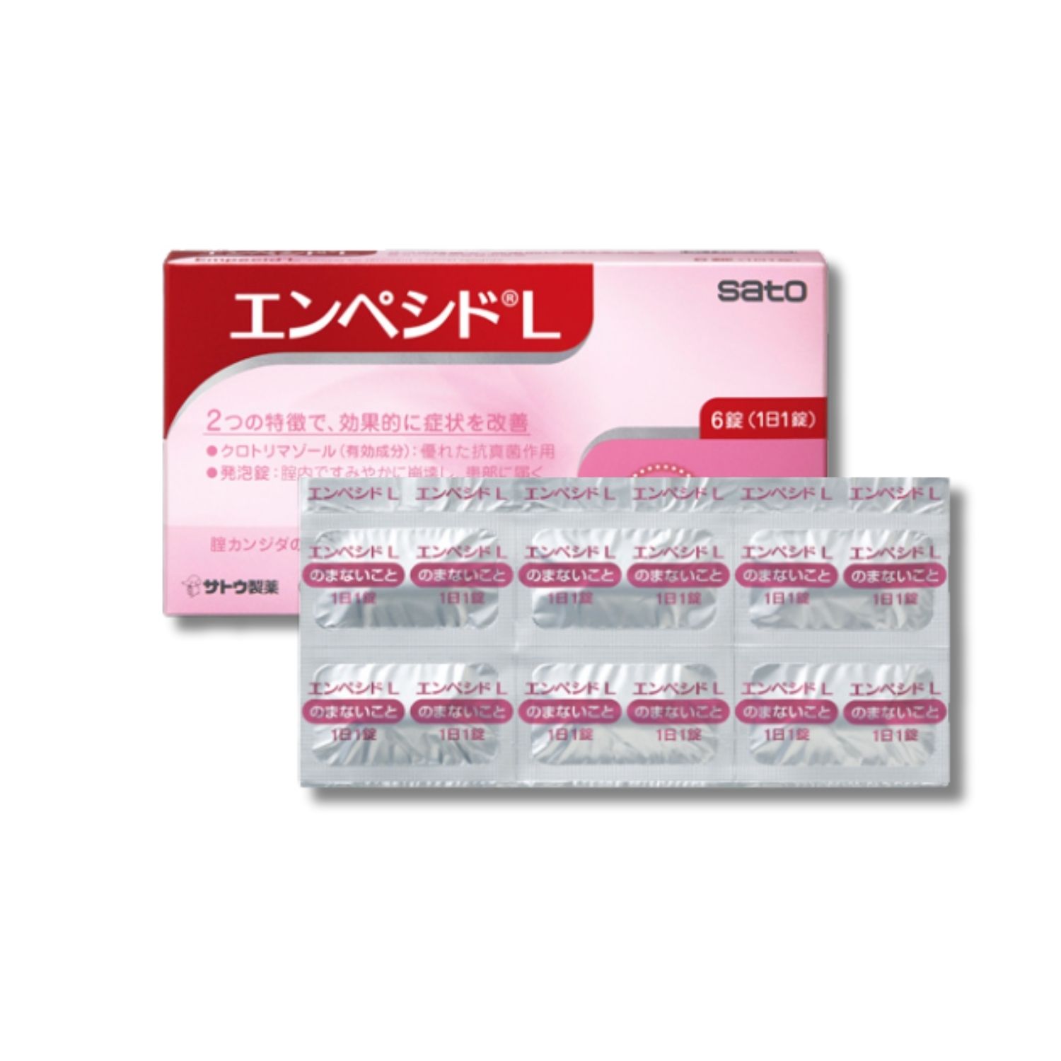 Thuốc đặt nấm âm đạo エンペシドL (Enpesido L)