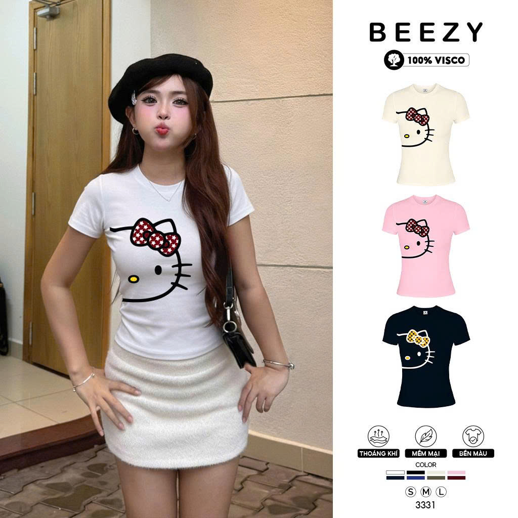 Áo baby tee hello kitty Beezy slim fit 3331