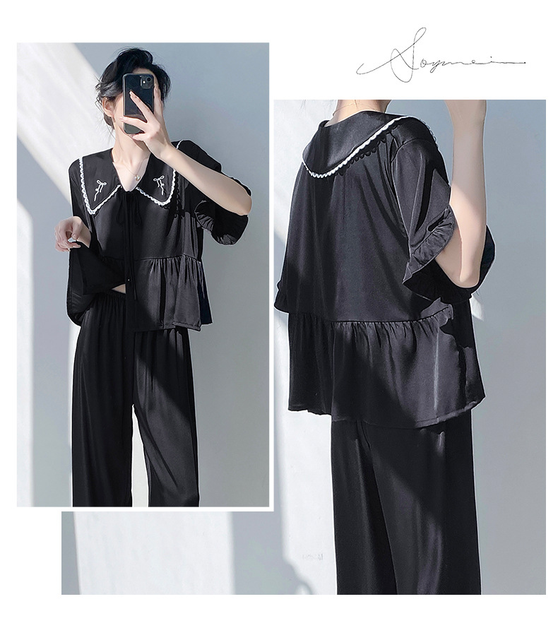 N89B Pijama lụa dáng babydoll cộc tay_thumbnail_2