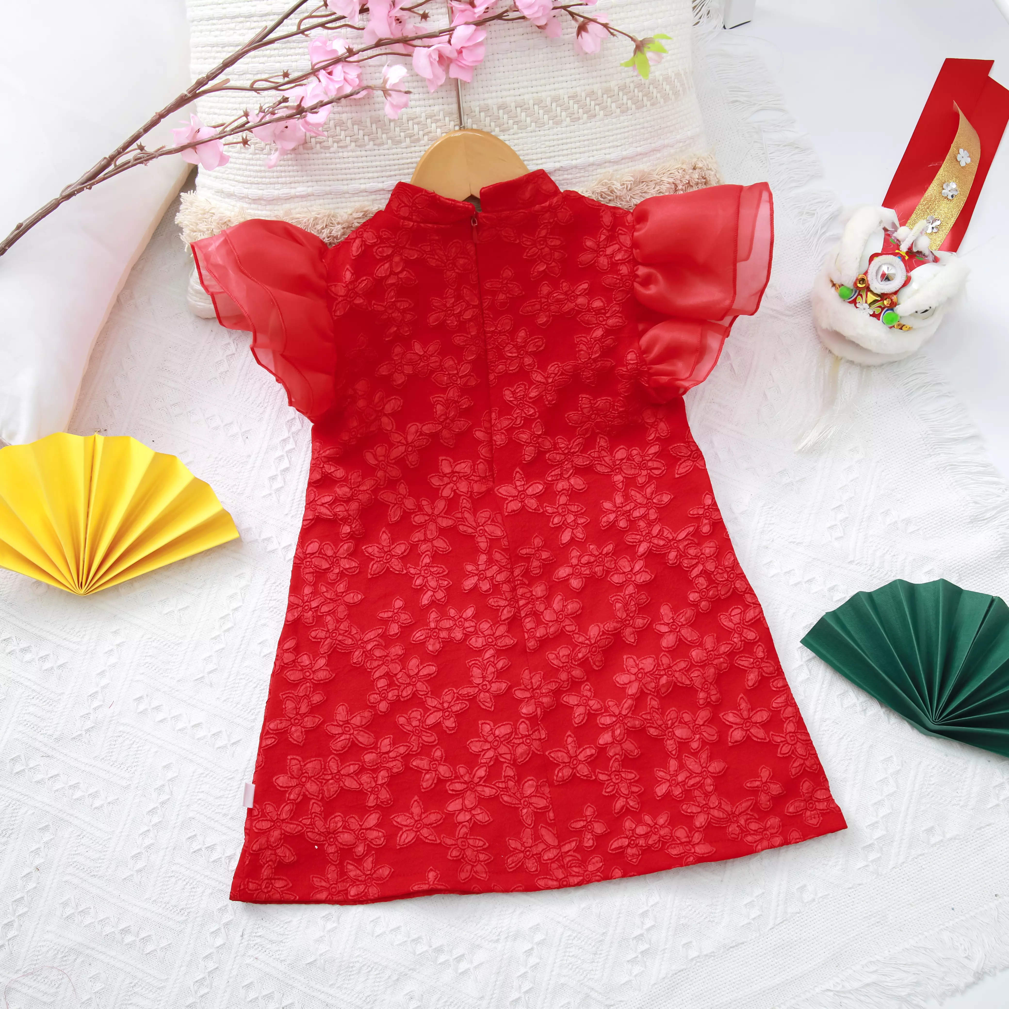 Áo dài gấm tay voan_thumbnail_3