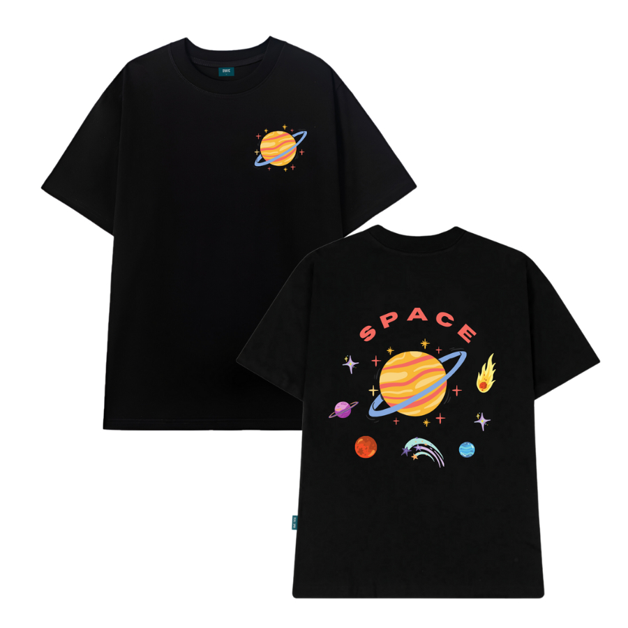 Áo thun unisex hình vũ trụ nhiều mẫu dáng oversize rộng local brand 𝐖𝐞 𝐓𝐞𝐞 - T005 T005