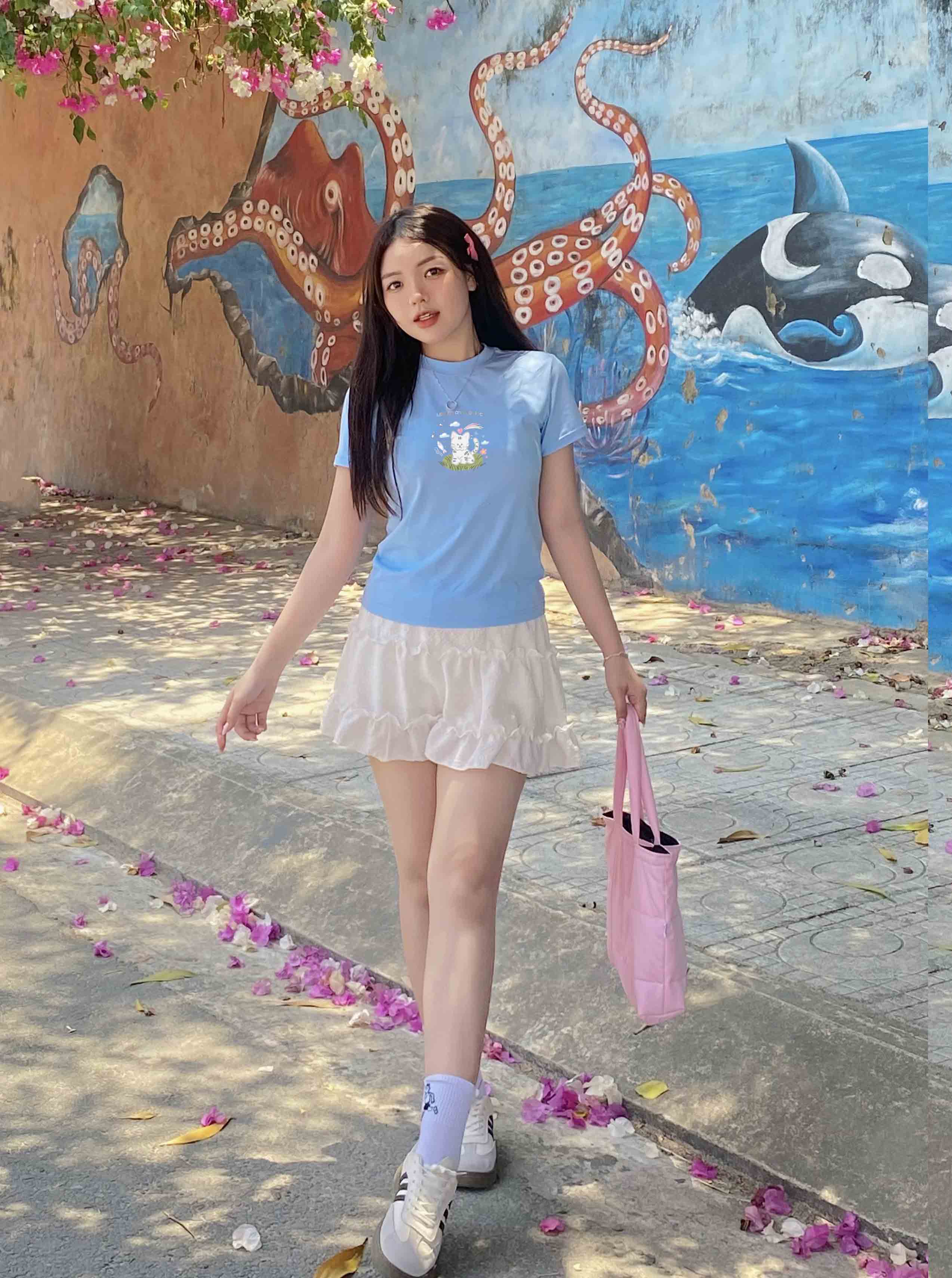 Áo baby tee 12 con giáp tuổi Mão ( tuổi mèo) ABD398 Miucho cotton cổ tròn in graphic_thumbnail_4