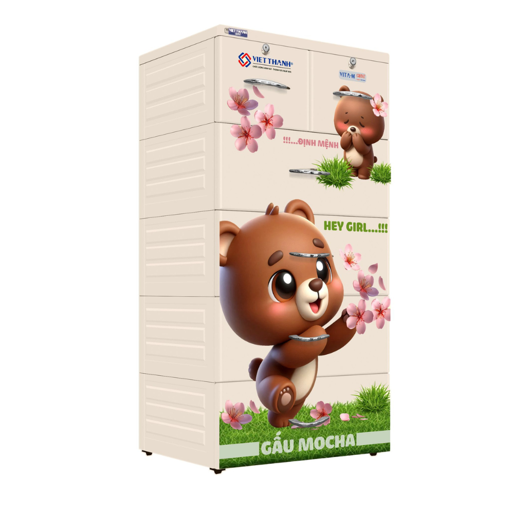 TỦ VITA M GẤU MOCHA