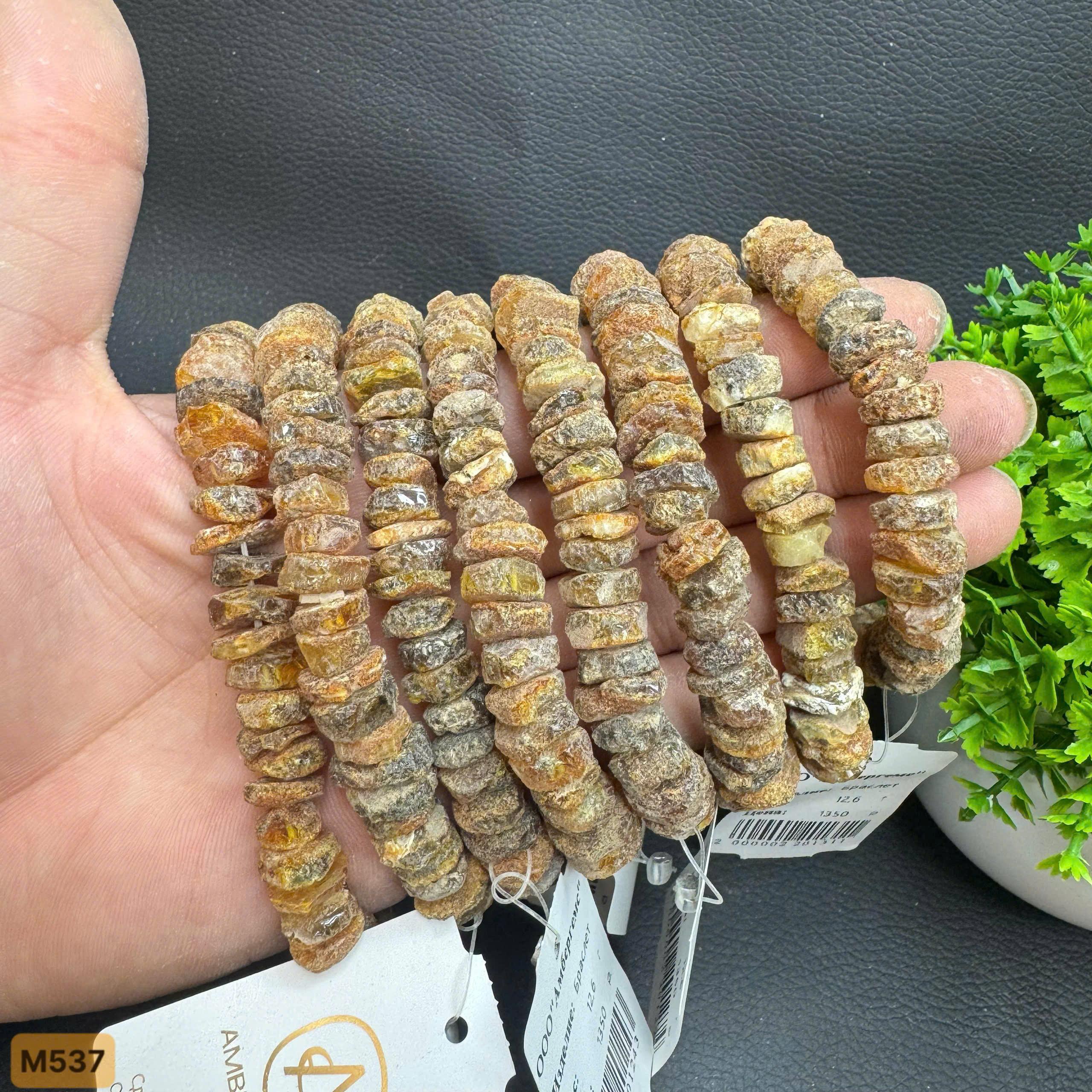 Lắc Tay Rêu Thô Bánh Xe - M537_thumbnail_1