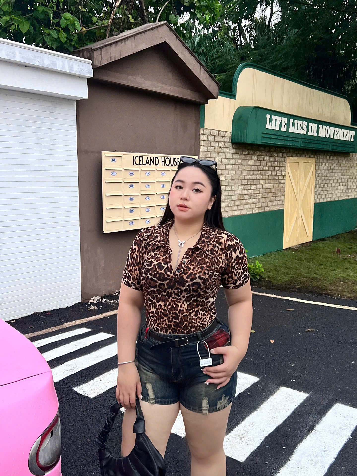 BIGSIZE - Áo thun tay ngắn có cổ T- AT9058_thumbnail_15