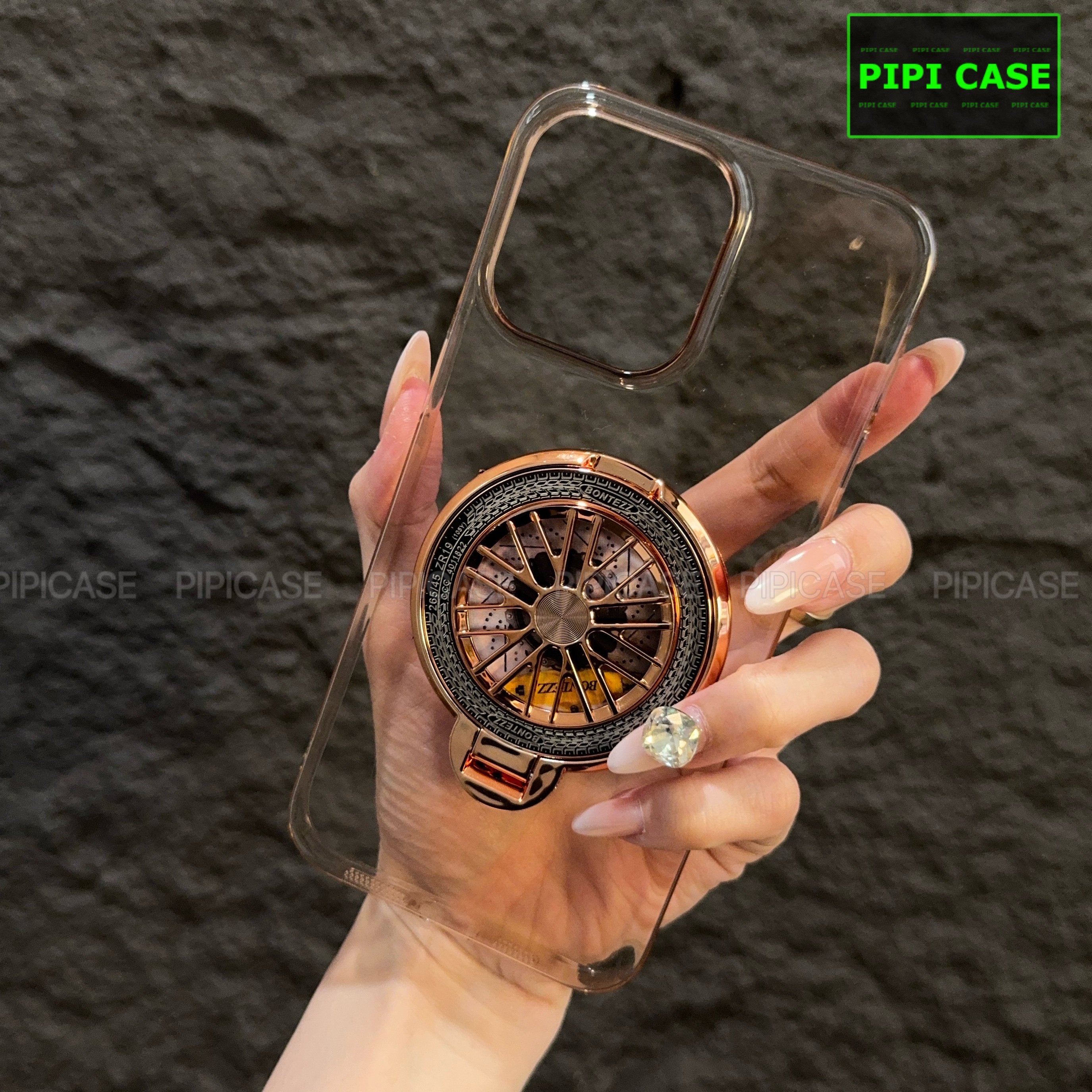 Ốp Lưng iPhone 15 Pro - Wui - Hồng