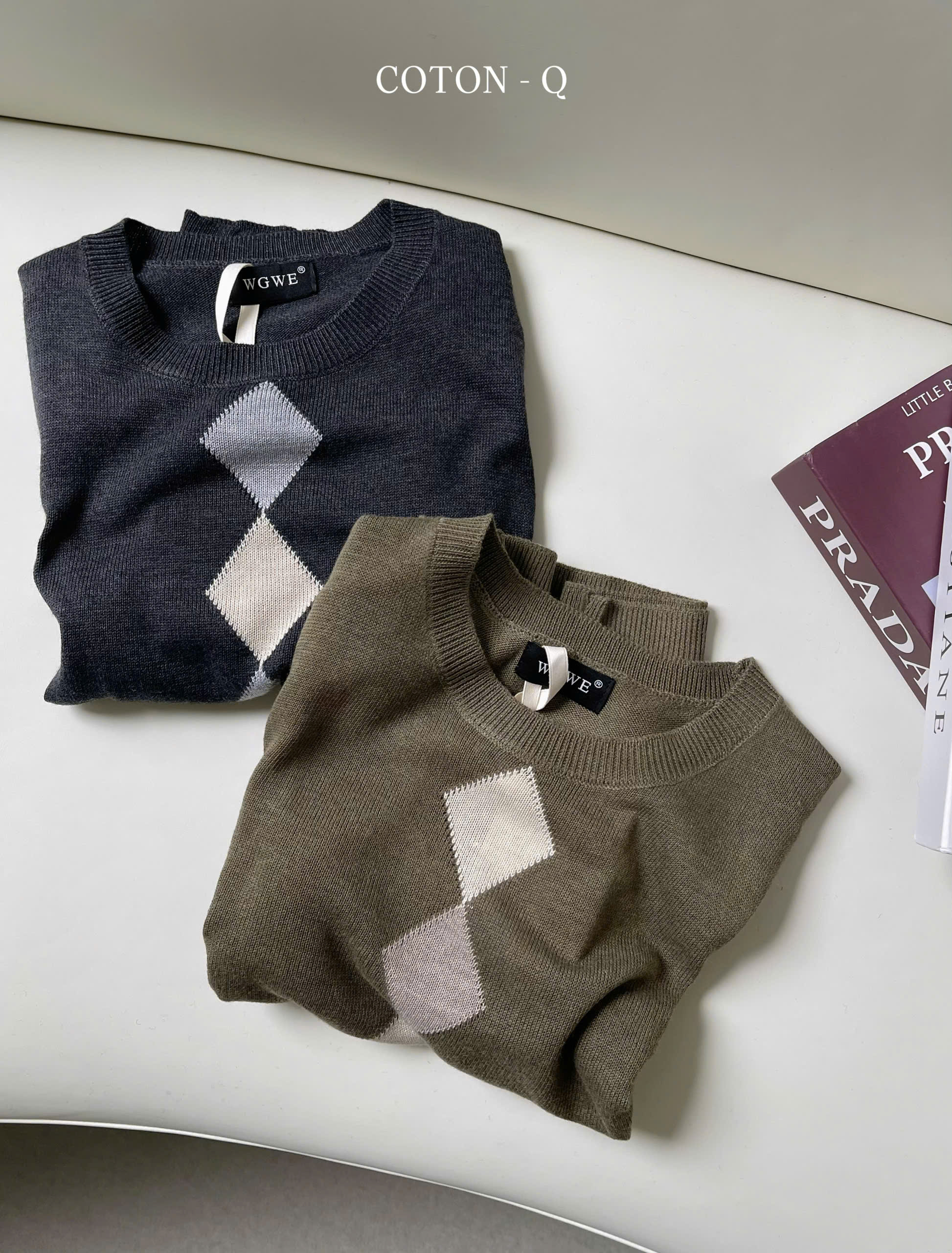 Áo len cổ tròn ( NÂU RÊU )_thumbnail_5