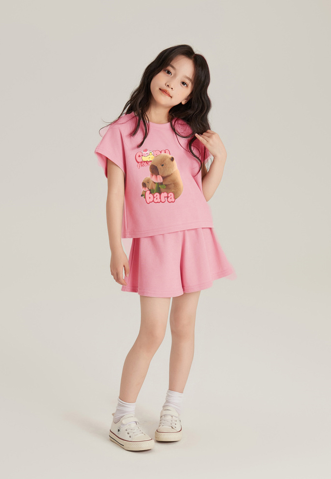 Bộ thun bé gái in Capybara BD25004_thumbnail_13