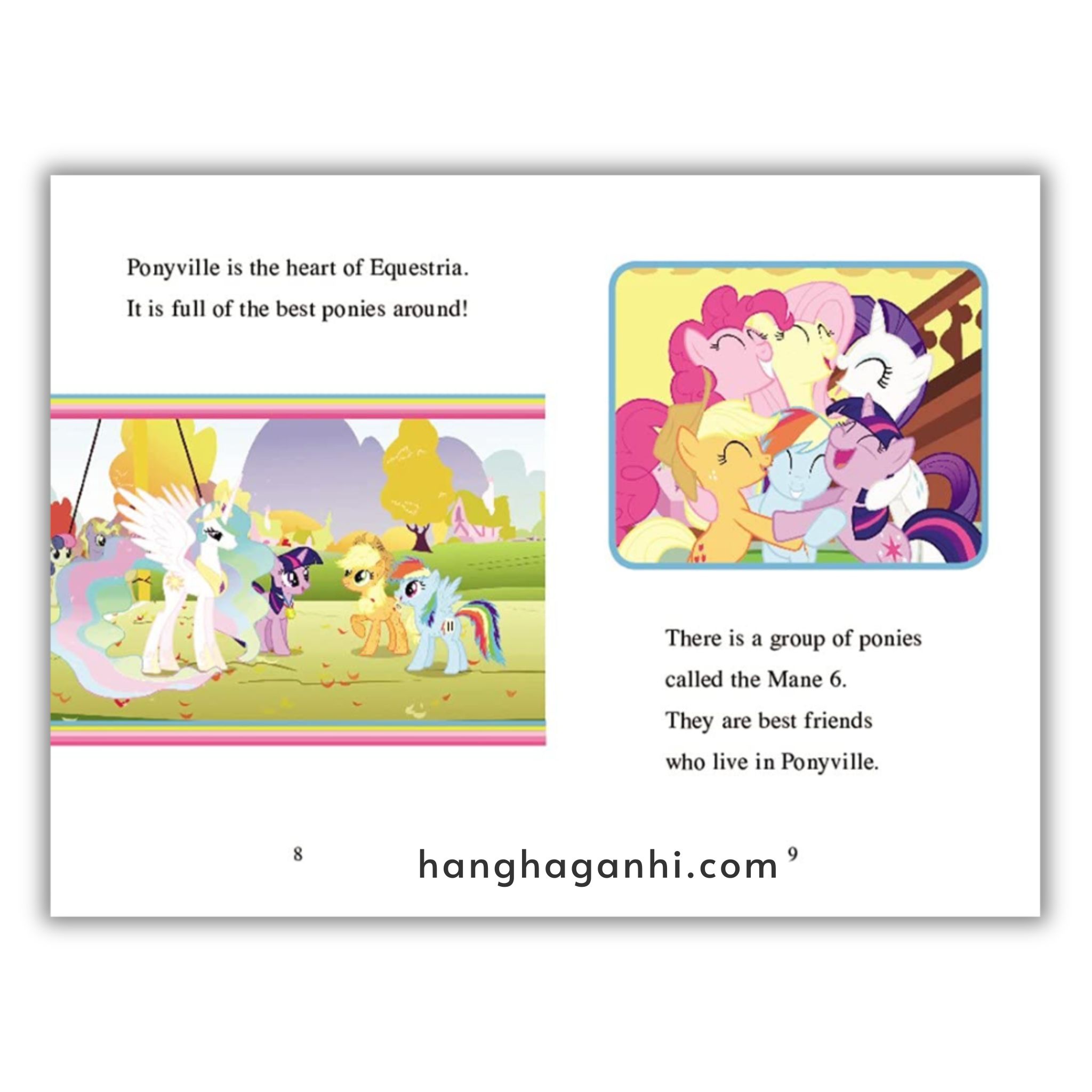 I Can Read Level 1+2 - My Little Pony 5 books, sách nhập khẩu_thumbnail_6
