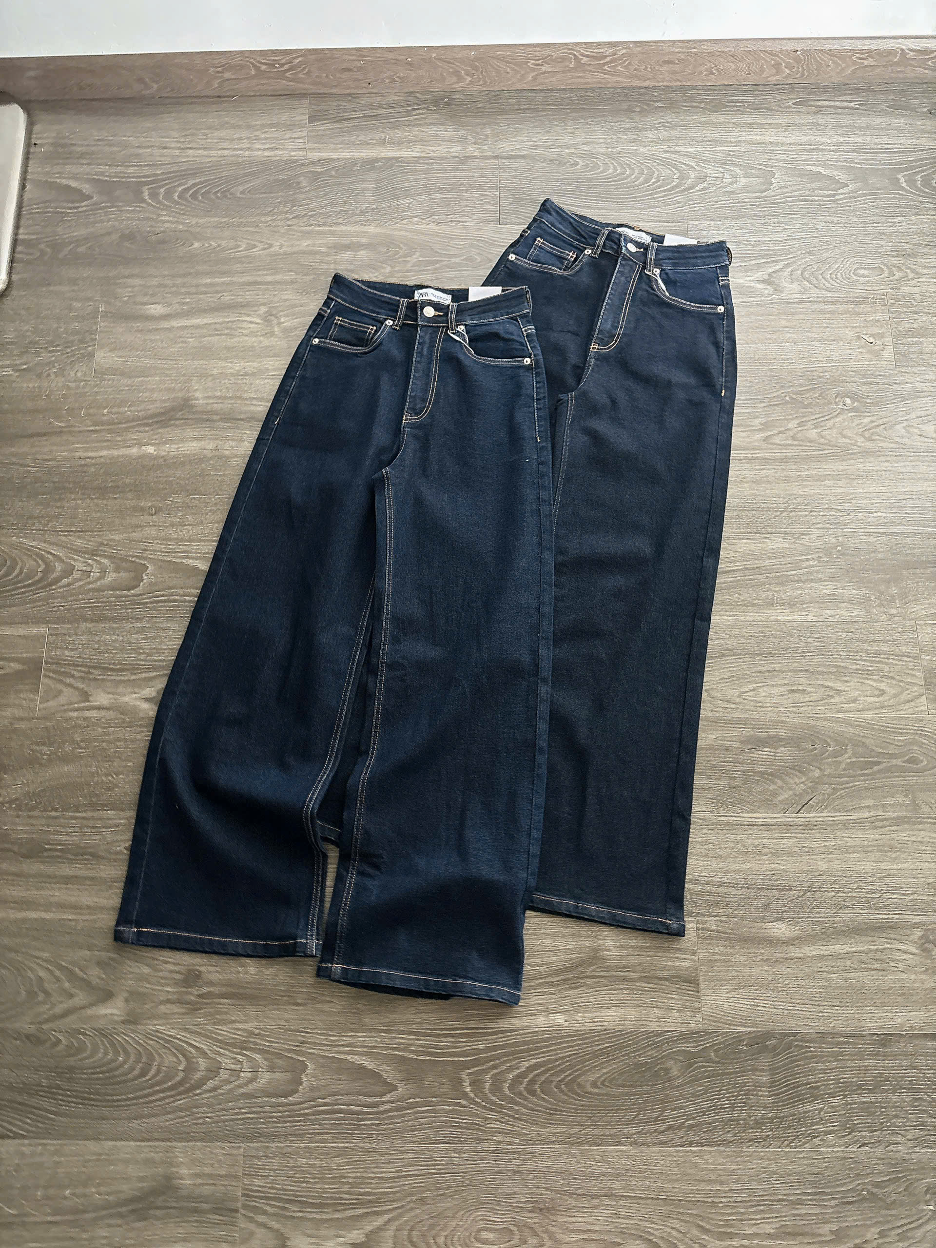 Q310 QUẦN JEAN SUÔNG ĐẬM