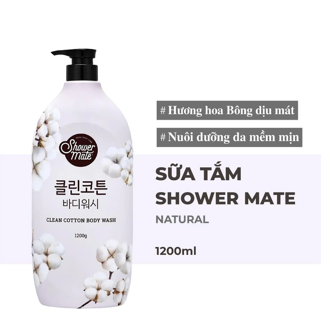 Sữa Tắm Hàn Quốc Showermate Natural 1.2kg_thumbnail_3